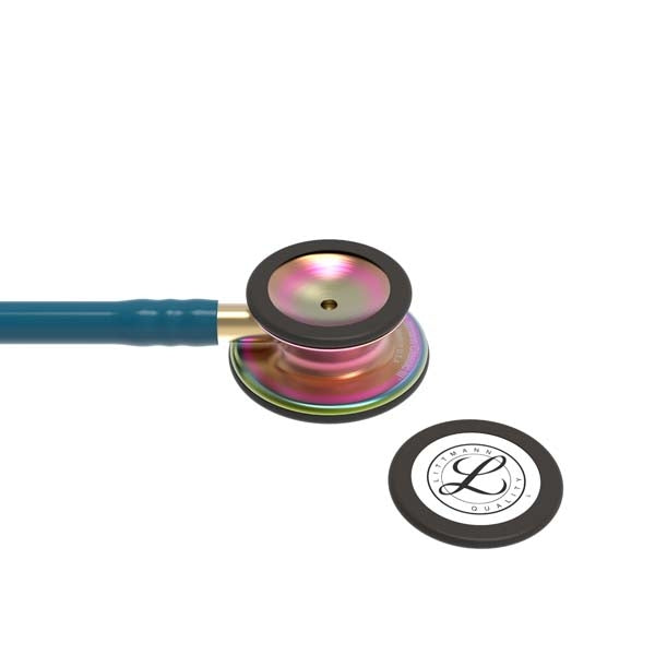 3M Littmann 5807 Classic III Stethoscope - Special Edition Rainbow Chestpiece; Caribbean Tube; Brass Stem And Headset