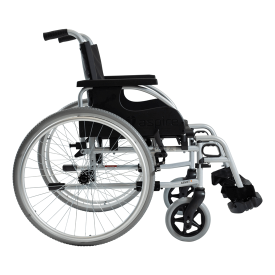 Aspire Assist 3 - Deluxe Vinyl Wheelchair - 450mm