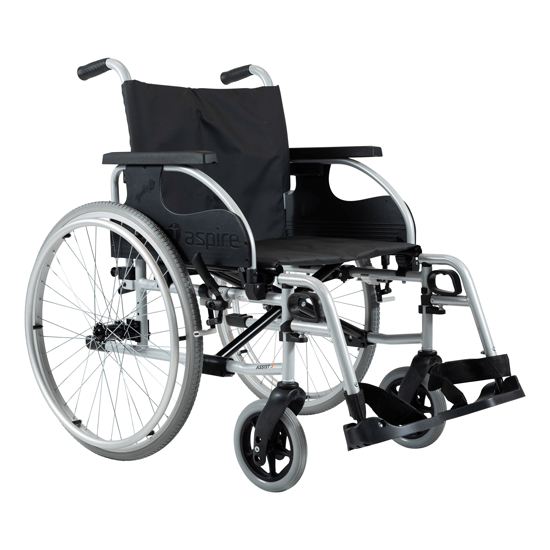 Aspire Assist 3 - Deluxe Vinyl Wheelchair - 450mm