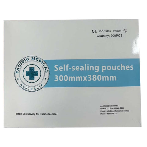 Autoclave Pouch 300 X 380mm Self Seal