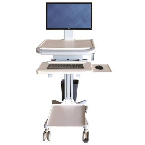 Mobile Workstation Trolley with printer shelf