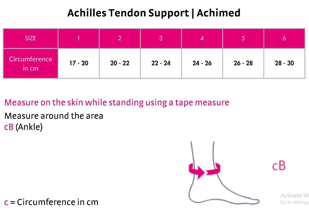 Achilles Tendon Support - Achimed