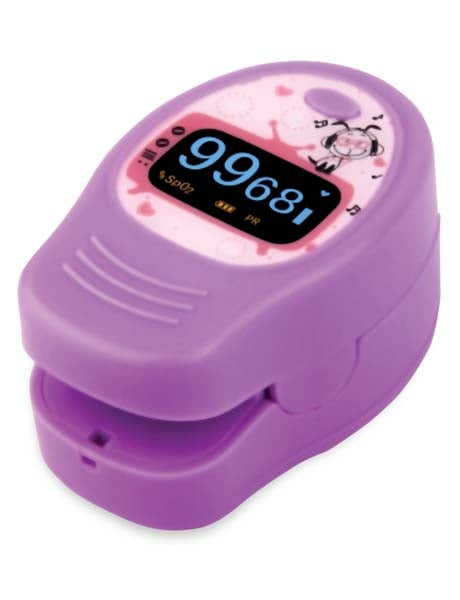 Paediatric fingertip pulse oximeter