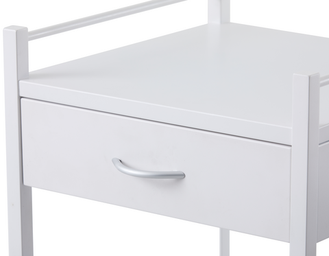 Medical Trolley One Drawer (Powder Coated)